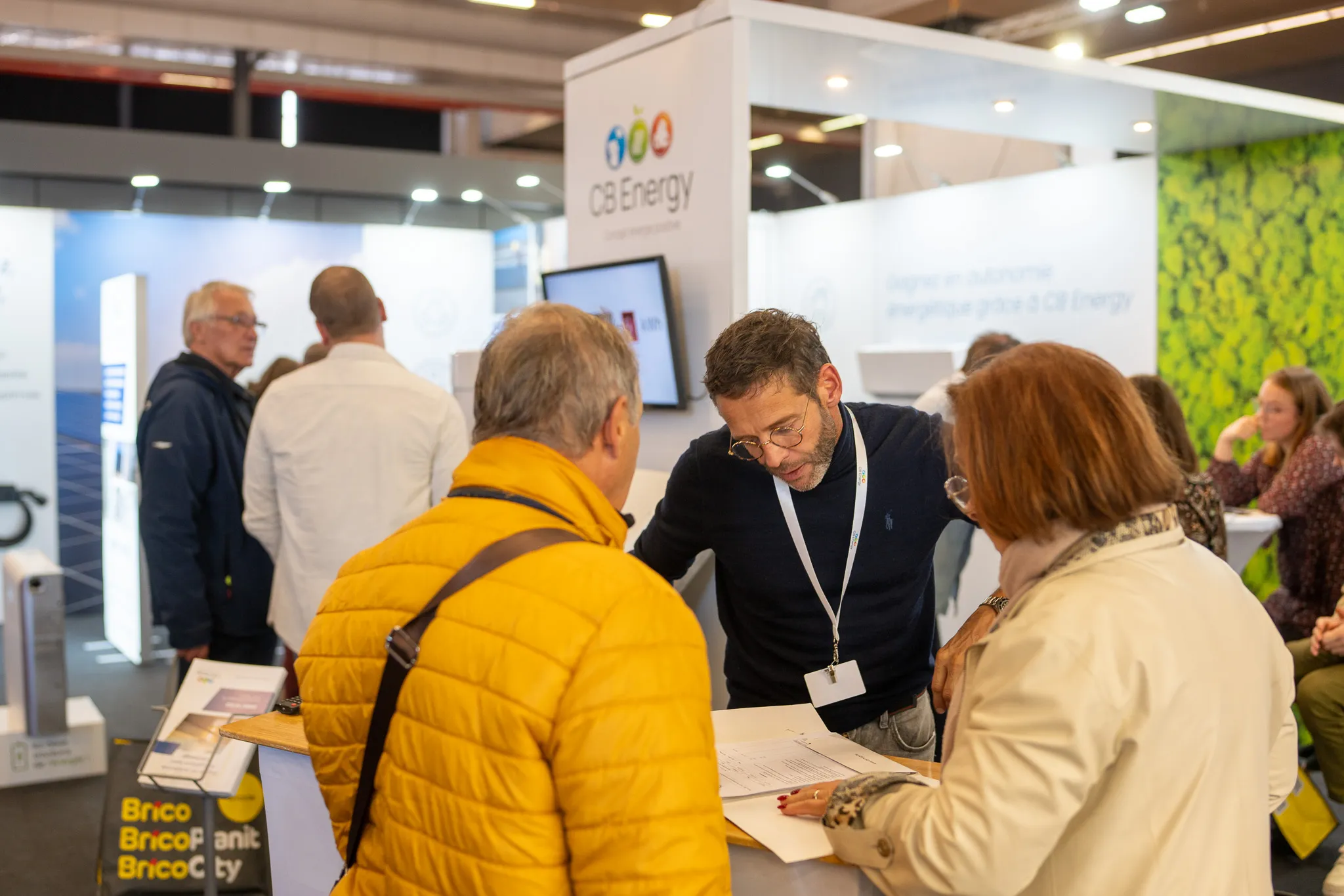 Stand CB Energy au salon Batimons