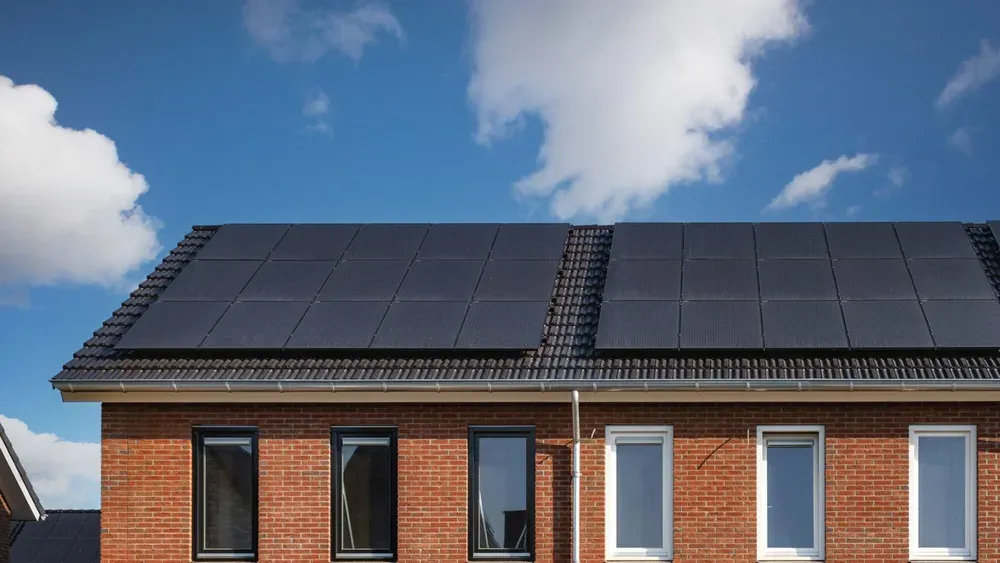 Maisons équipées de panneaux photovoltaïques en Wallonie